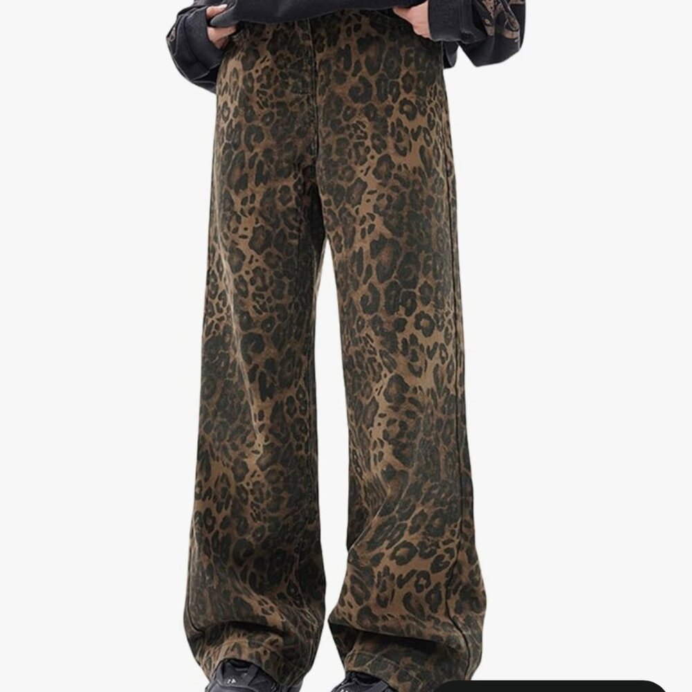 Leopard Jeans